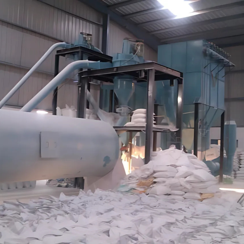 Baryte grinding, crushing units and beneficiation plant